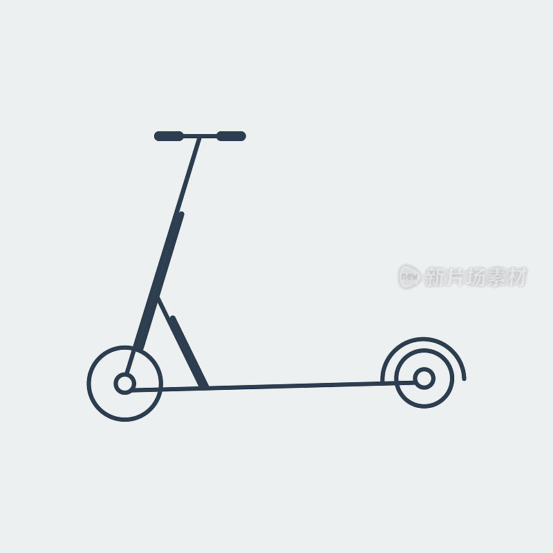 Scooter icon. Vector Illustration